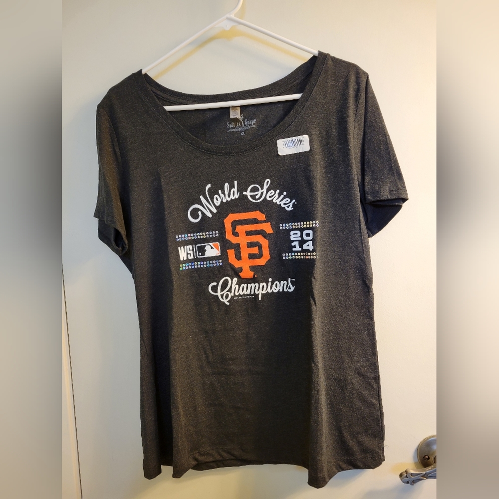 New SF Giants 2014 World Series Championship T-shirt